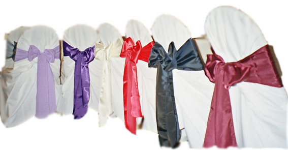 photo satin sashes